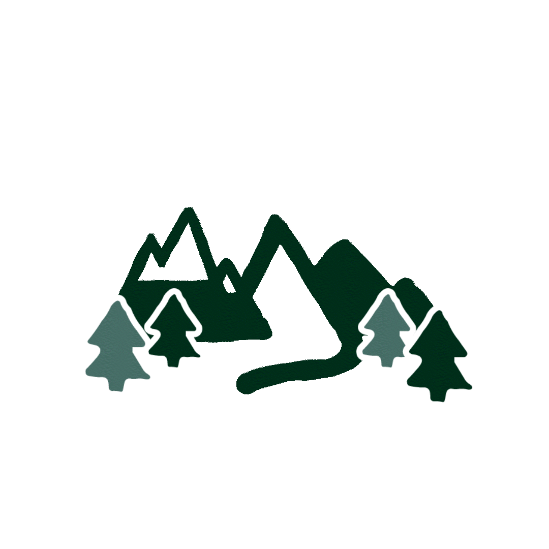 animated mountains icon